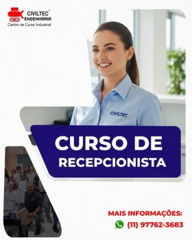 Curso de Recepcionista Curso de Recepcionista