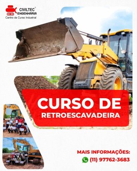 Curso de Retroescavadeira