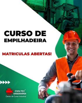Curso Nr 11 Operação Empilhadeira na Várzea do Palácio - Guarulhos